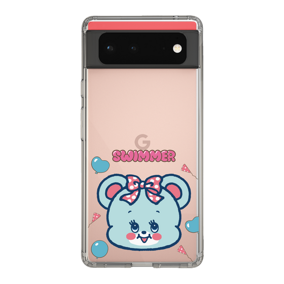 スリムプロテクションケース［ SWIMMER - フェイス - ハグリー ］