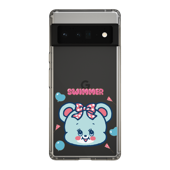 スリムプロテクションケース［ SWIMMER - フェイス - ハグリー ］