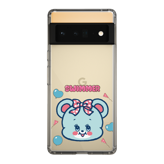 スリムプロテクションケース［ SWIMMER - フェイス - ハグリー ］