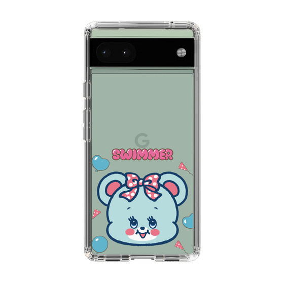 スリムプロテクションケース［ SWIMMER - フェイス - ハグリー ］