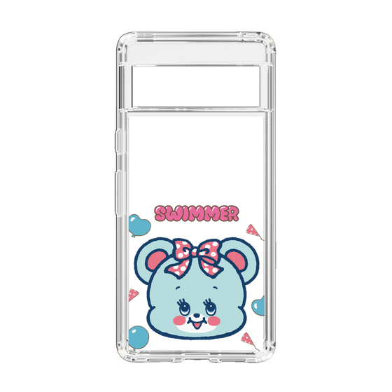 スリムプロテクションケース［ SWIMMER - フェイス - ハグリー ］