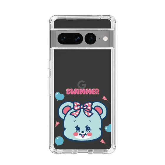 スリムプロテクションケース［ SWIMMER - フェイス - ハグリー ］