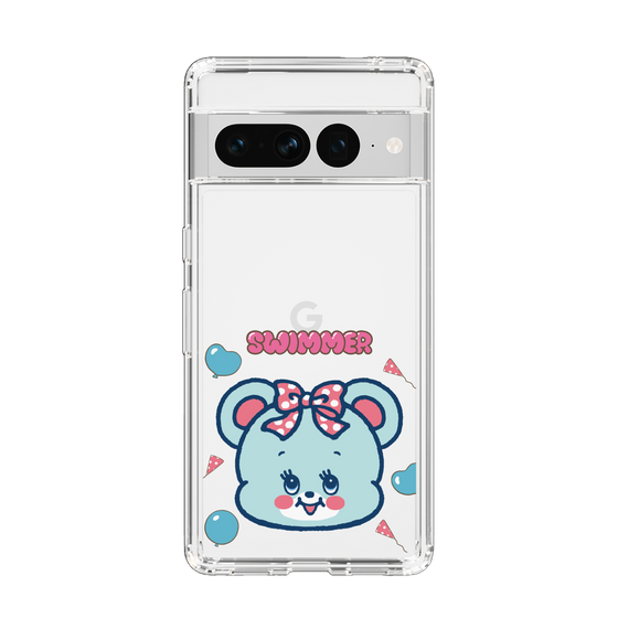 スリムプロテクションケース［ SWIMMER - フェイス - ハグリー ］