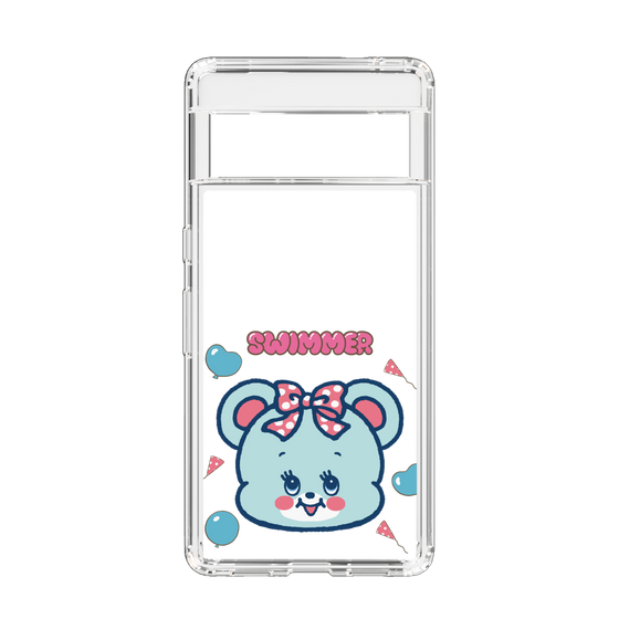 スリムプロテクションケース［ SWIMMER - フェイス - ハグリー ］