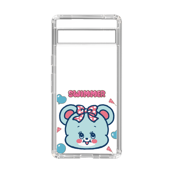 スリムプロテクションケース［ SWIMMER - フェイス - ハグリー ］