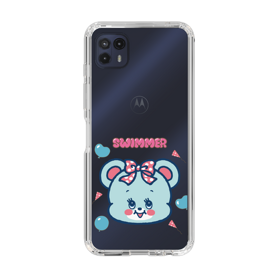 スリムプロテクションケース［ SWIMMER - フェイス - ハグリー ］