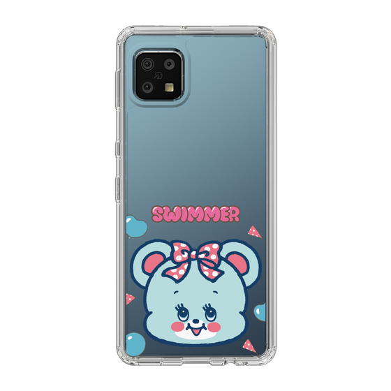 スリムプロテクションケース［ SWIMMER - フェイス - ハグリー ］