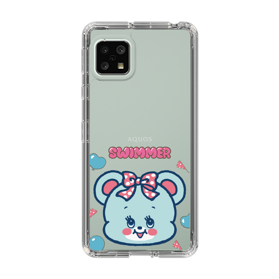 スリムプロテクションケース［ SWIMMER - フェイス - ハグリー ］