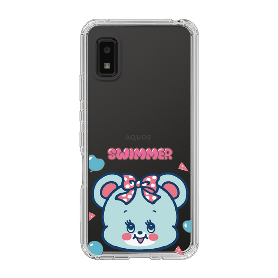 スリムプロテクションケース［ SWIMMER - フェイス - ハグリー ］