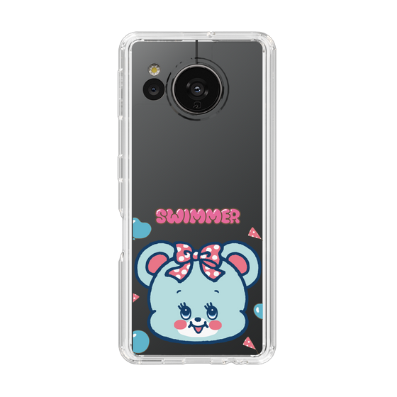 スリムプロテクションケース［ SWIMMER - フェイス - ハグリー ］