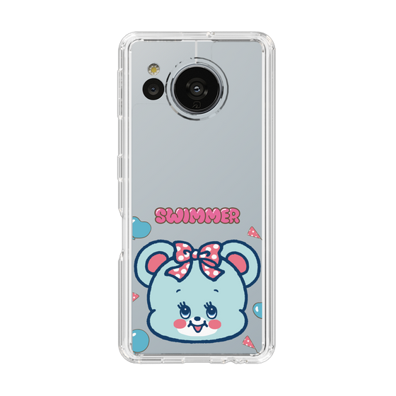 スリムプロテクションケース［ SWIMMER - フェイス - ハグリー ］