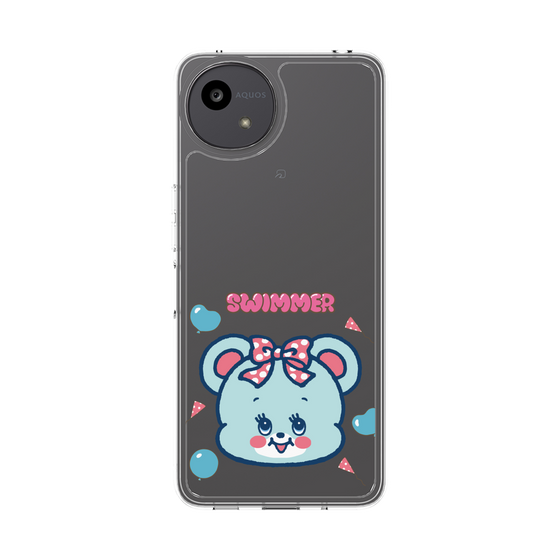 スリムプロテクションケース［ SWIMMER - フェイス - ハグリー ］