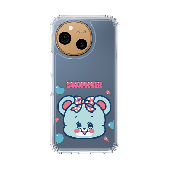 スリムプロテクションケース［ SWIMMER - フェイス - ハグリー ］