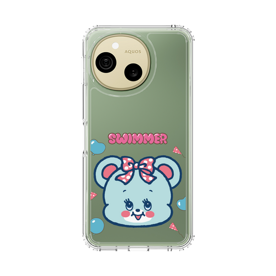 スリムプロテクションケース［ SWIMMER - フェイス - ハグリー ］