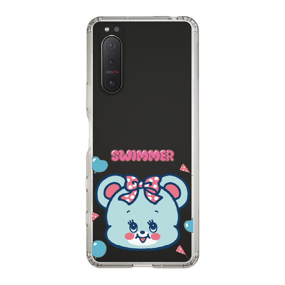 スリムプロテクションケース［ SWIMMER - フェイス - ハグリー ］