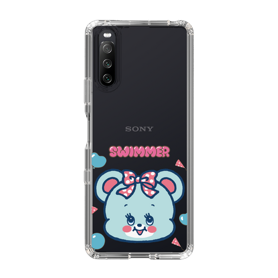 スリムプロテクションケース［ SWIMMER - フェイス - ハグリー ］