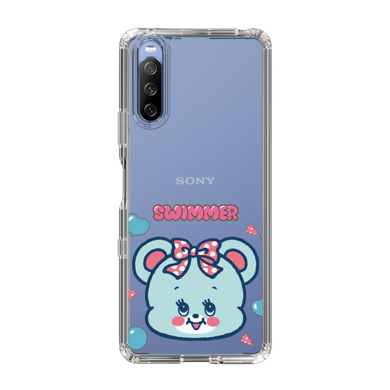 スリムプロテクションケース［ SWIMMER - フェイス - ハグリー ］