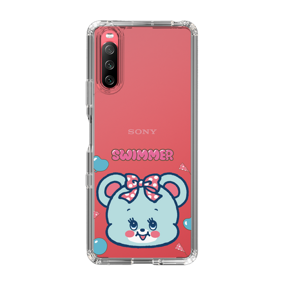 スリムプロテクションケース［ SWIMMER - フェイス - ハグリー ］