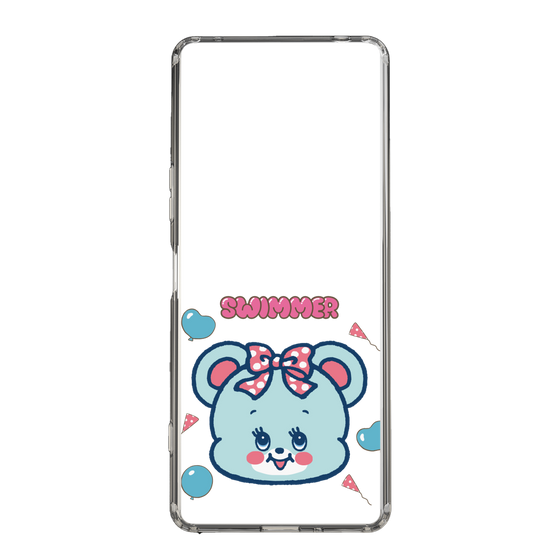 スリムプロテクションケース［ SWIMMER - フェイス - ハグリー ］