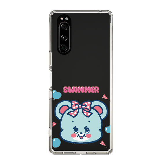 スリムプロテクションケース［ SWIMMER - フェイス - ハグリー ］