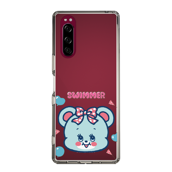 スリムプロテクションケース［ SWIMMER - フェイス - ハグリー ］