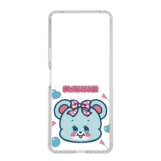 スリムプロテクションケース［ SWIMMER - フェイス - ハグリー ］