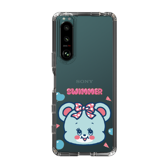 スリムプロテクションケース［ SWIMMER - フェイス - ハグリー ］