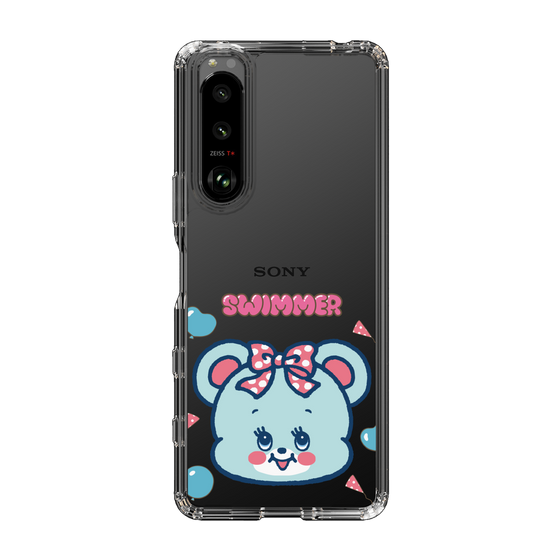 スリムプロテクションケース［ SWIMMER - フェイス - ハグリー ］