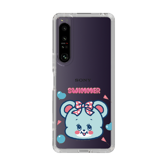 スリムプロテクションケース［ SWIMMER - フェイス - ハグリー ］