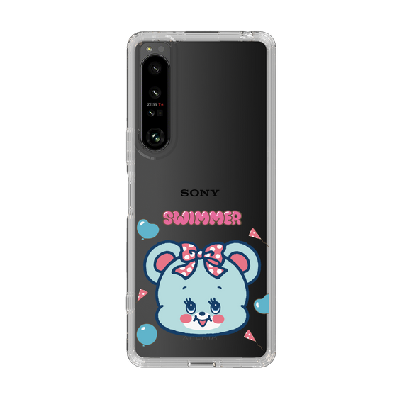 スリムプロテクションケース［ SWIMMER - フェイス - ハグリー ］