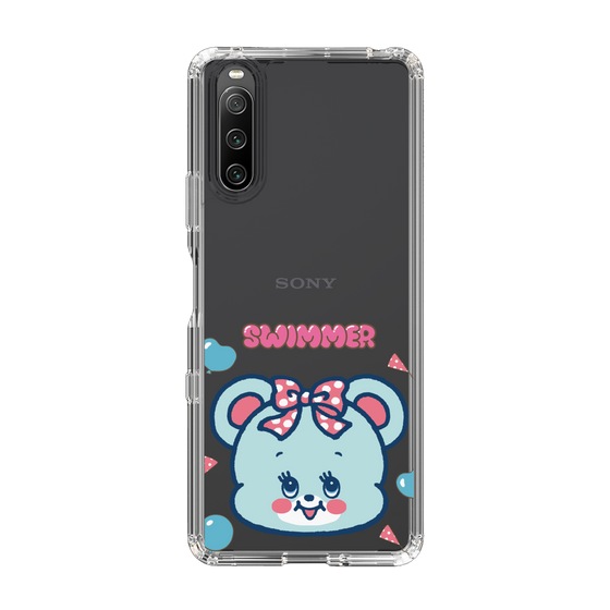 スリムプロテクションケース［ SWIMMER - フェイス - ハグリー ］