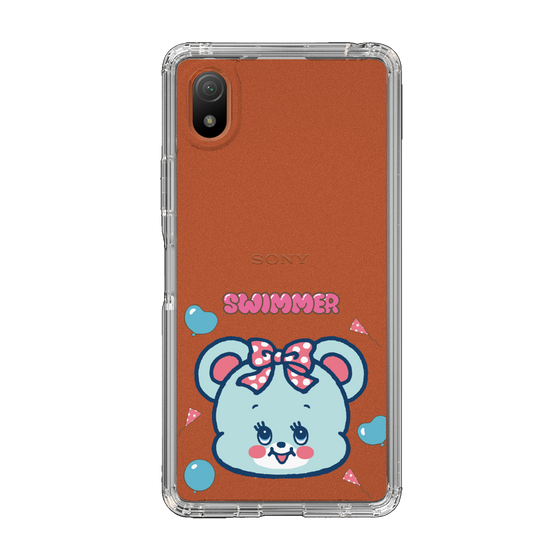 スリムプロテクションケース［ SWIMMER - フェイス - ハグリー ］