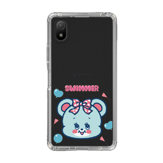 スリムプロテクションケース［ SWIMMER - フェイス - ハグリー ］