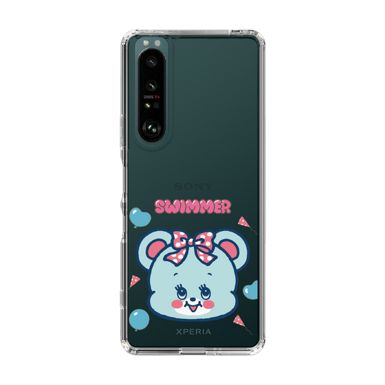 スリムプロテクションケース［ SWIMMER - フェイス - ハグリー ］