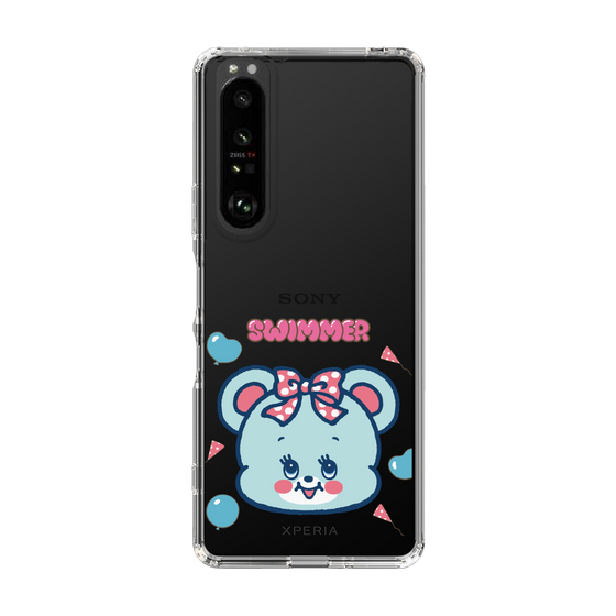 スリムプロテクションケース［ SWIMMER - フェイス - ハグリー ］