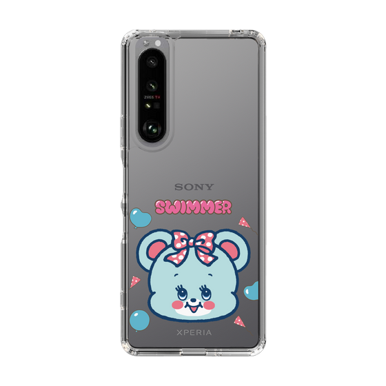 スリムプロテクションケース［ SWIMMER - フェイス - ハグリー ］