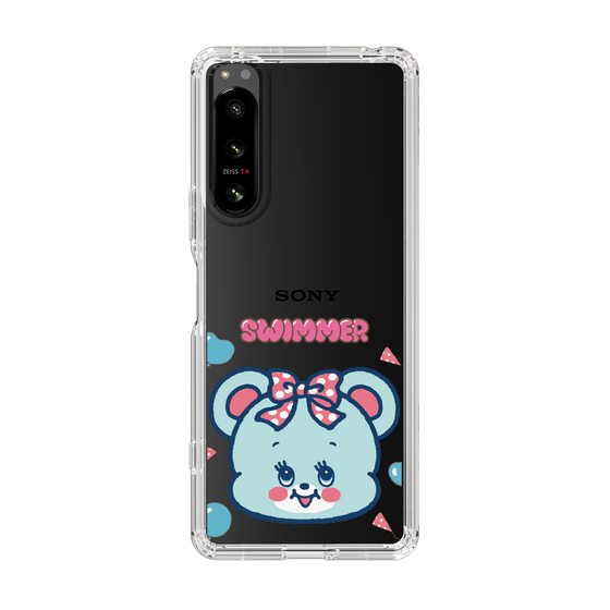 スリムプロテクションケース［ SWIMMER - フェイス - ハグリー ］