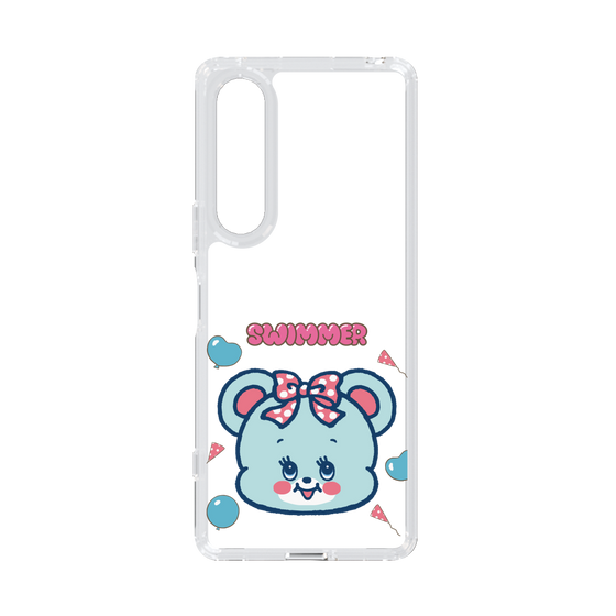 スリムプロテクションケース［ SWIMMER - フェイス - ハグリー ］