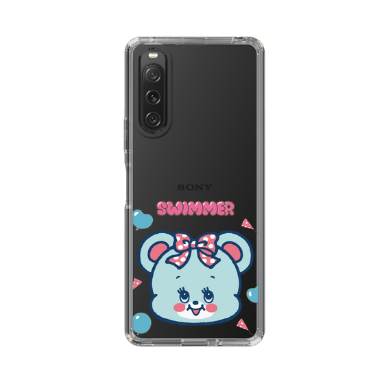 スリムプロテクションケース［ SWIMMER - フェイス - ハグリー ］