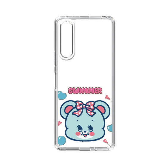 スリムプロテクションケース［ SWIMMER - フェイス - ハグリー ］