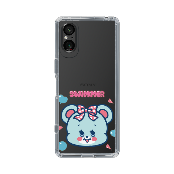 スリムプロテクションケース［ SWIMMER - フェイス - ハグリー ］