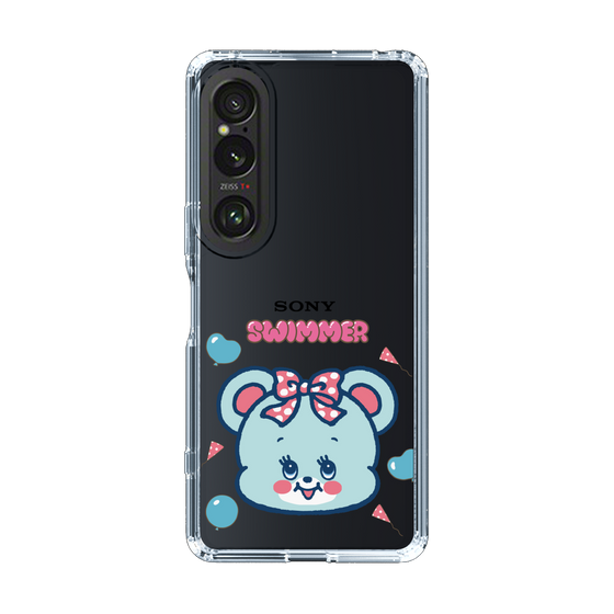 スリムプロテクションケース［ SWIMMER - フェイス - ハグリー ］