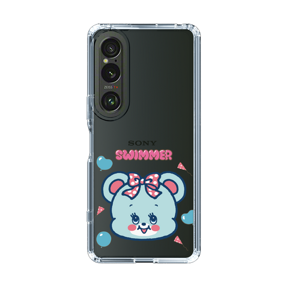 スリムプロテクションケース［ SWIMMER - フェイス - ハグリー ］