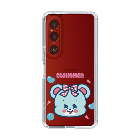 スリムプロテクションケース［ SWIMMER - フェイス - ハグリー ］