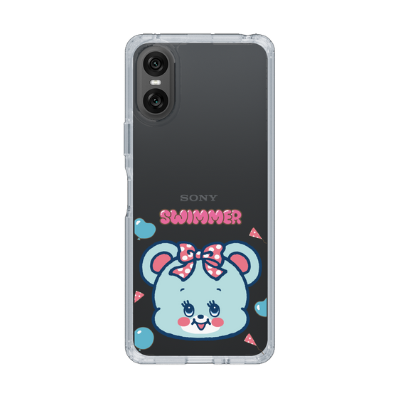 スリムプロテクションケース［ SWIMMER - フェイス - ハグリー ］