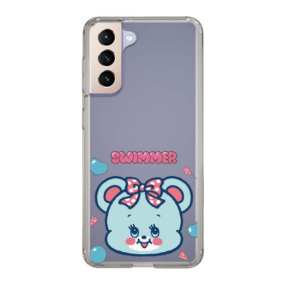 スリムプロテクションケース［ SWIMMER - フェイス - ハグリー ］