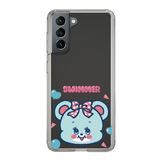 スリムプロテクションケース［ SWIMMER - フェイス - ハグリー ］