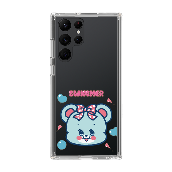 スリムプロテクションケース［ SWIMMER - フェイス - ハグリー ］