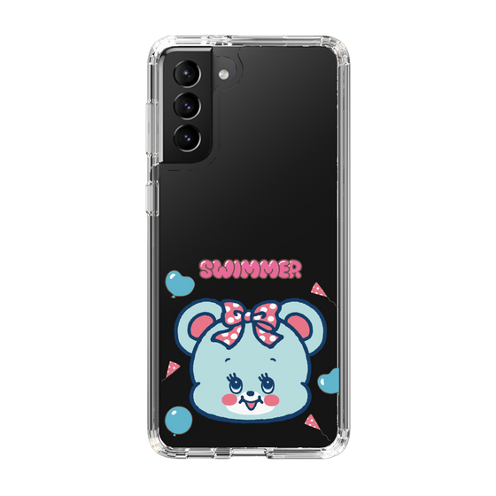 スリムプロテクションケース［ SWIMMER - フェイス - ハグリー ］