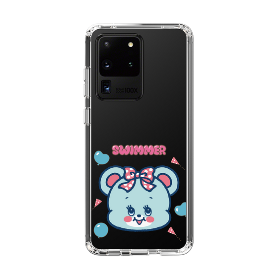 スリムプロテクションケース［ SWIMMER - フェイス - ハグリー ］